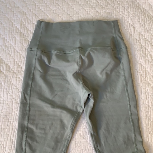 Light aqua Alo Yoga Moto legging - Picture 6 of 6